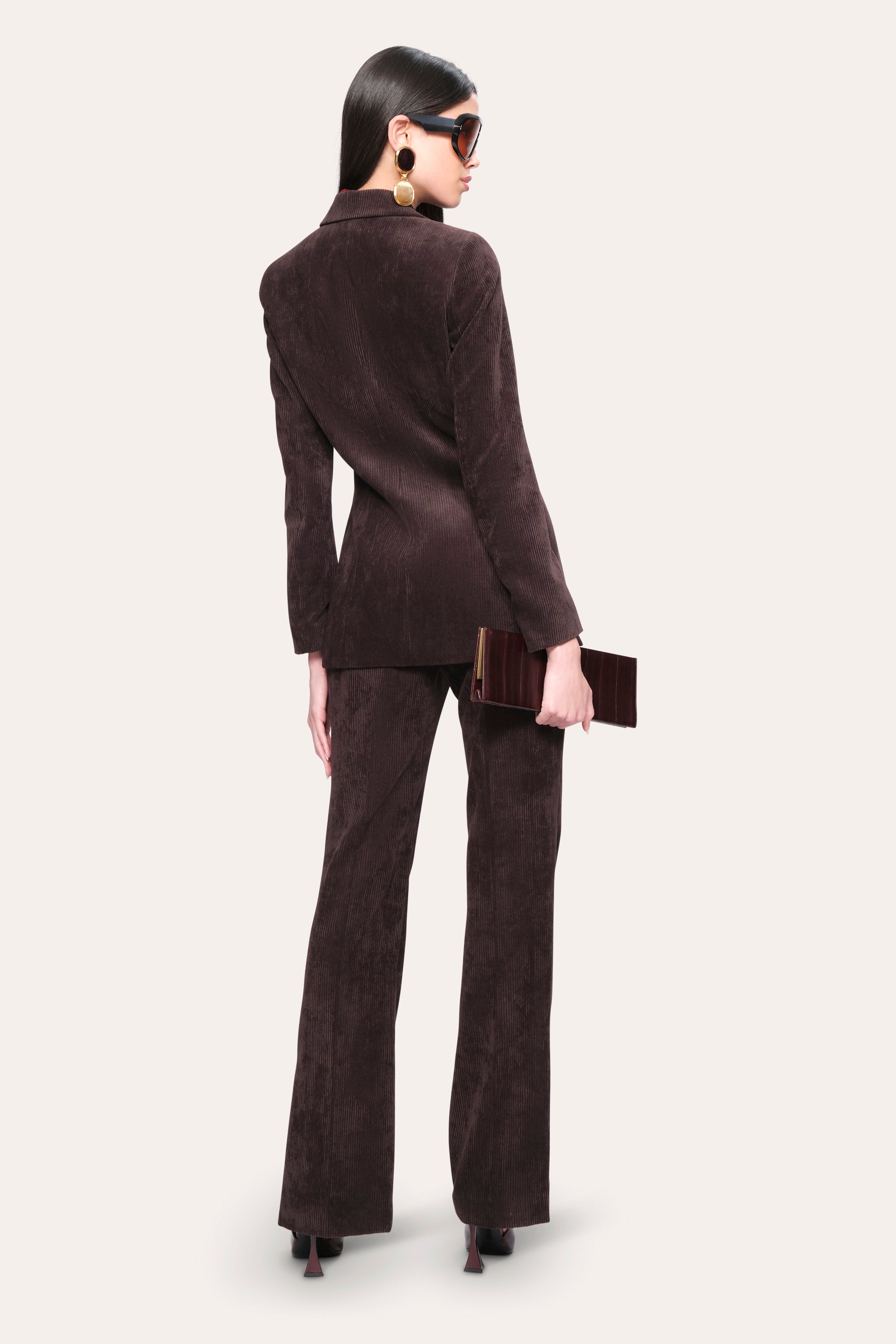 Gloria Corduroy Pant | Elie Tahari WOOD