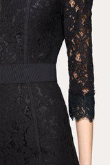 Roselle Midi Dress | Elie Tahari BLACK