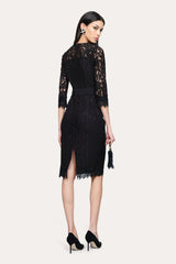 Roselle Midi Dress | Elie Tahari BLACK
