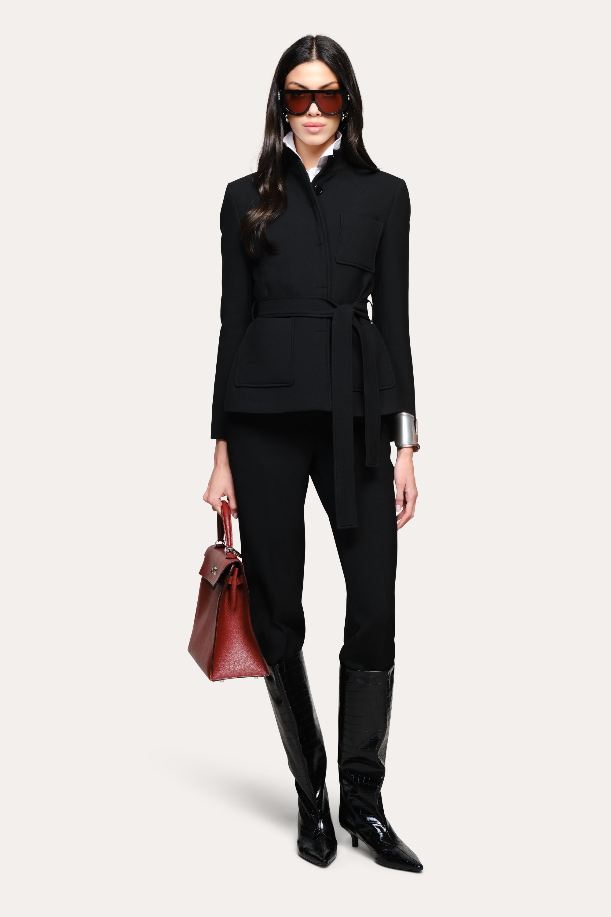 Quinn Tailored Blazer | Elie Tahari BLACK