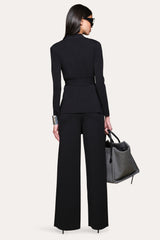 Milano Sculpt Wrap Jacket | Elie Tahari BLACK