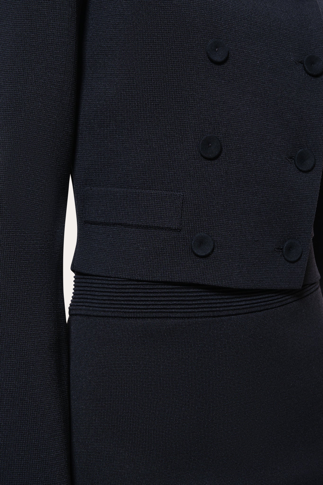 Nolene Milano Sculpt Cropped Jacket | Elie Tahari BLACK