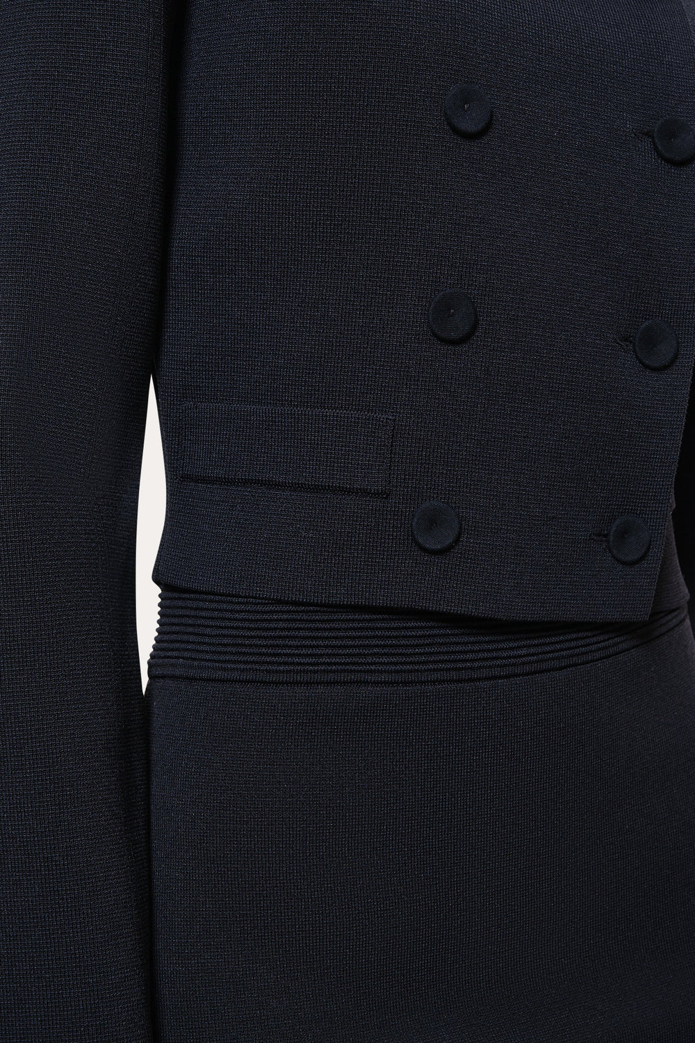 Nolene Milano Sculpt Cropped Jacket | Elie Tahari BLACK