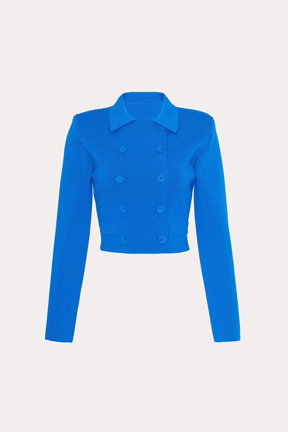 Nolene Milano Sculpt Cropped Jacket | Elie Tahari COBALT BLUE