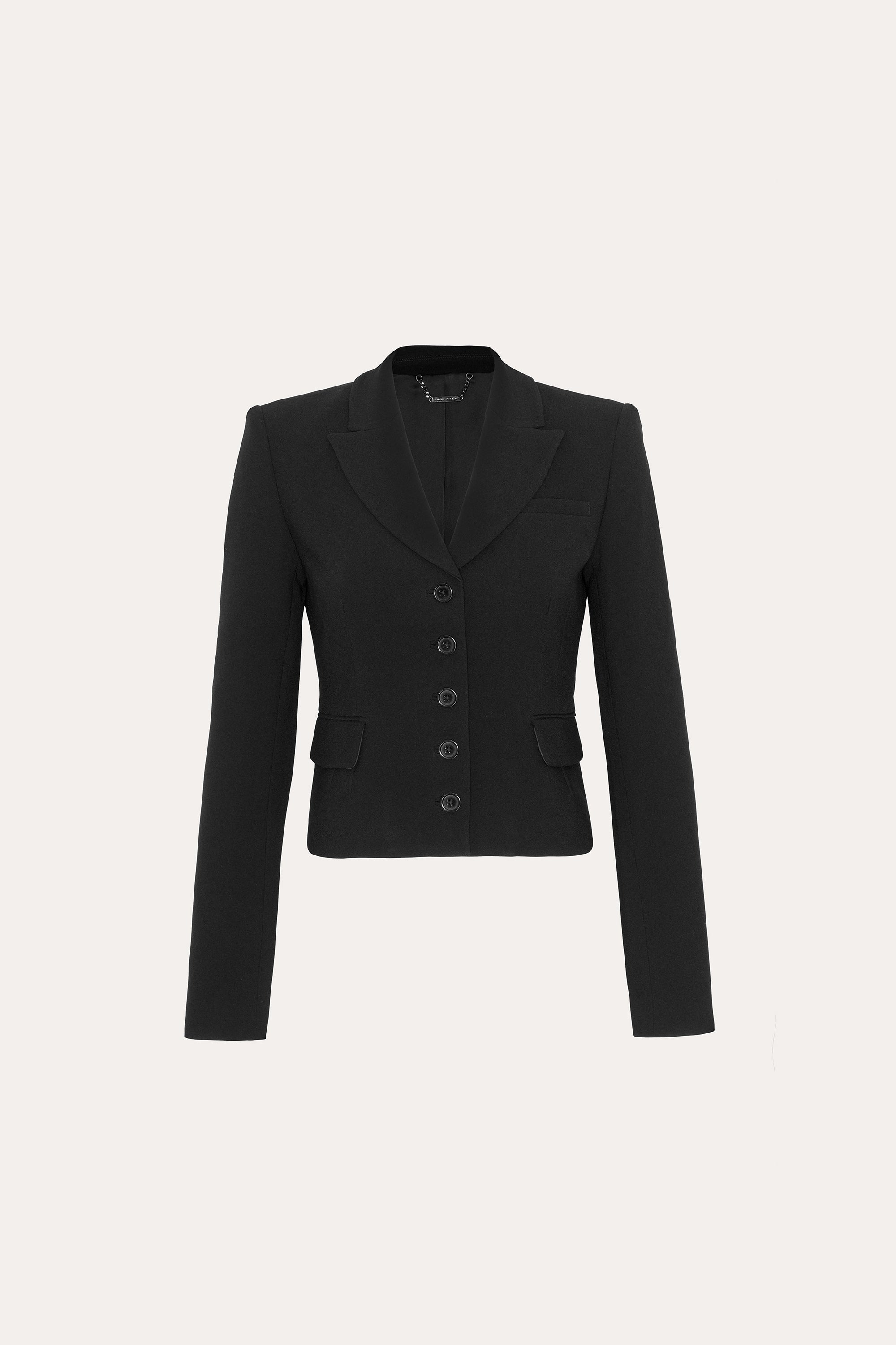 Form Fitted Blazer | Elie Tahari BLACK