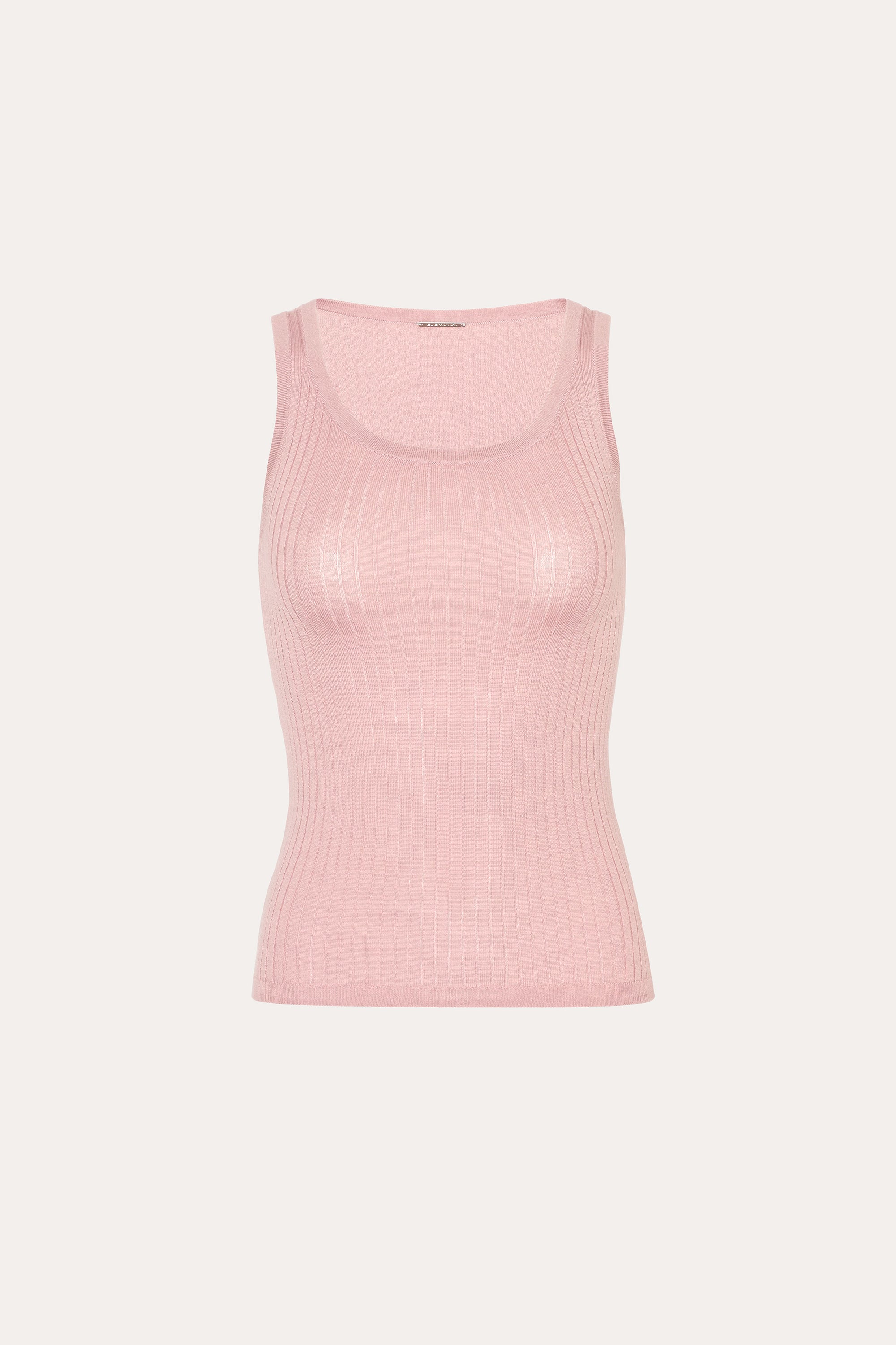 Elle Silk Wool Tank | Elie Tahari BLUSH
