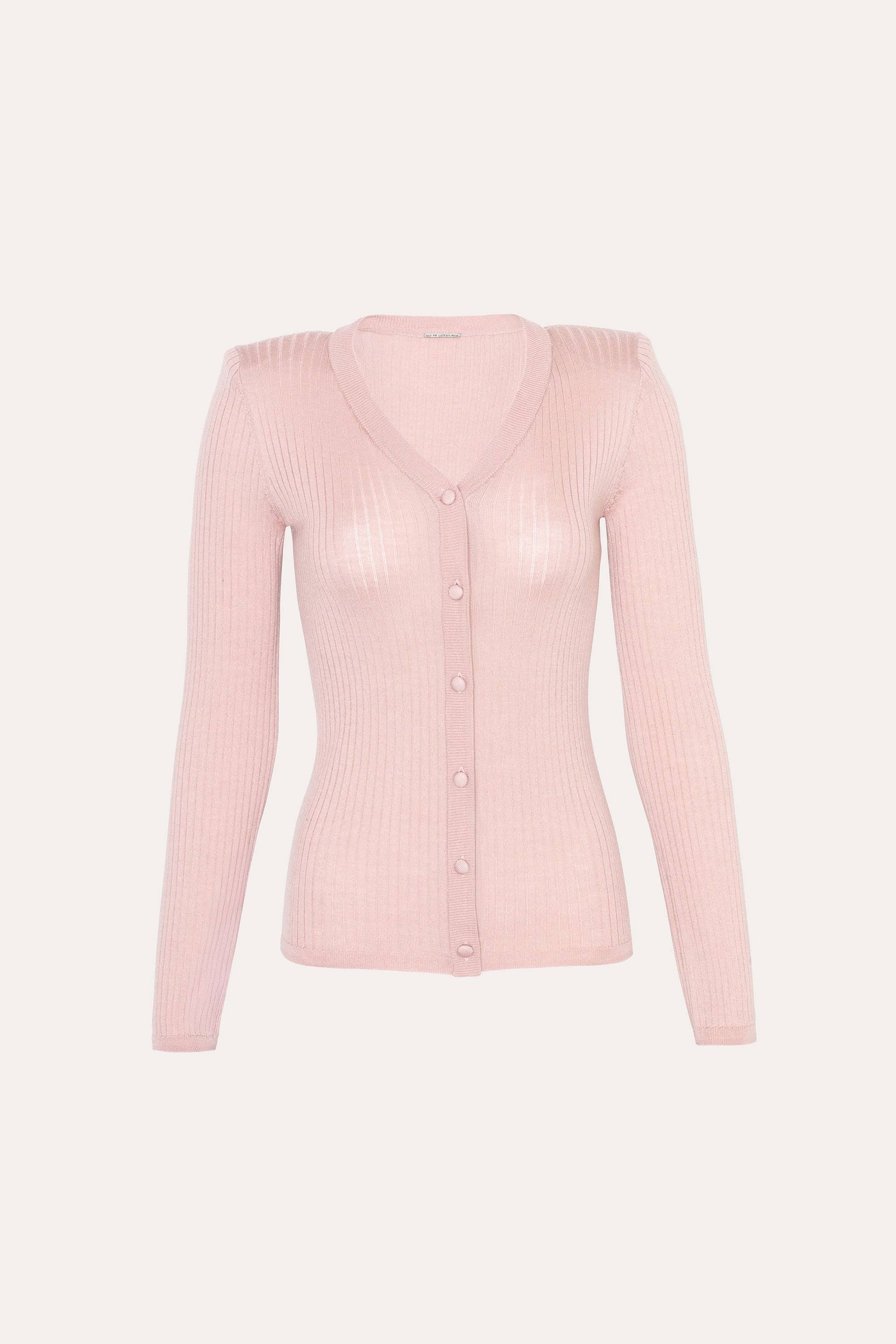 Cara Silk Wool Cardigan | Elie Tahari BLUSH