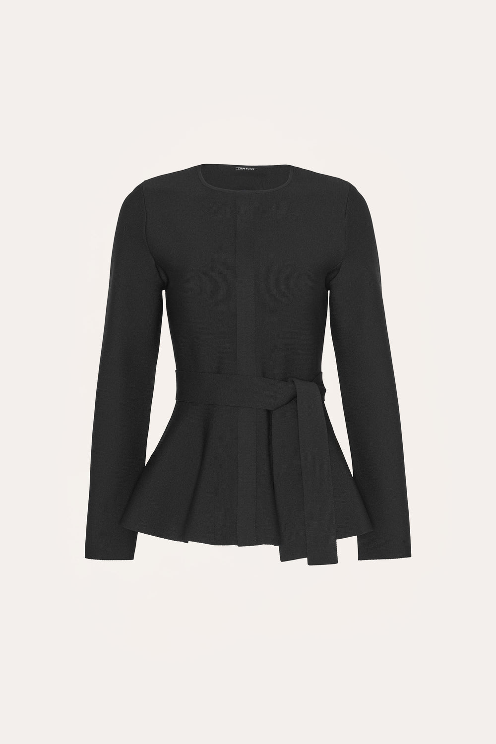 Blair Milano Sculpt Peplum Top | Elie Tahari BLACK