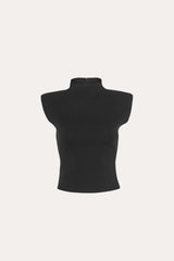 Milano Sculpt Structured Top | Elie Tahari BLACK