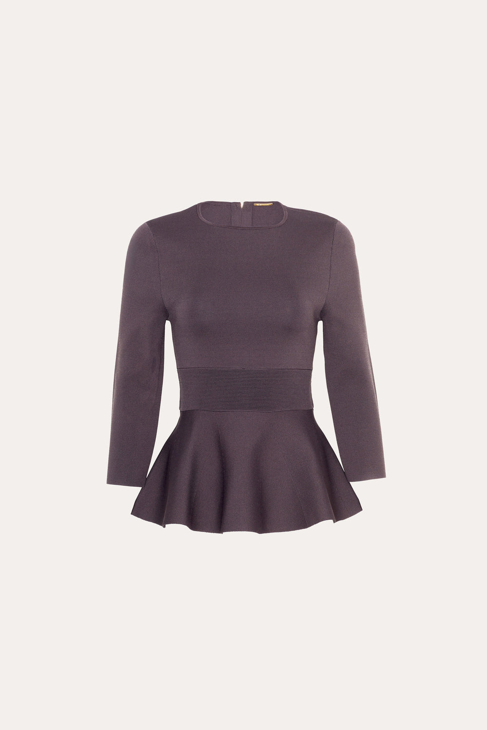 Milano Sculpt Contour Waist Top | Elie Tahari COCOA