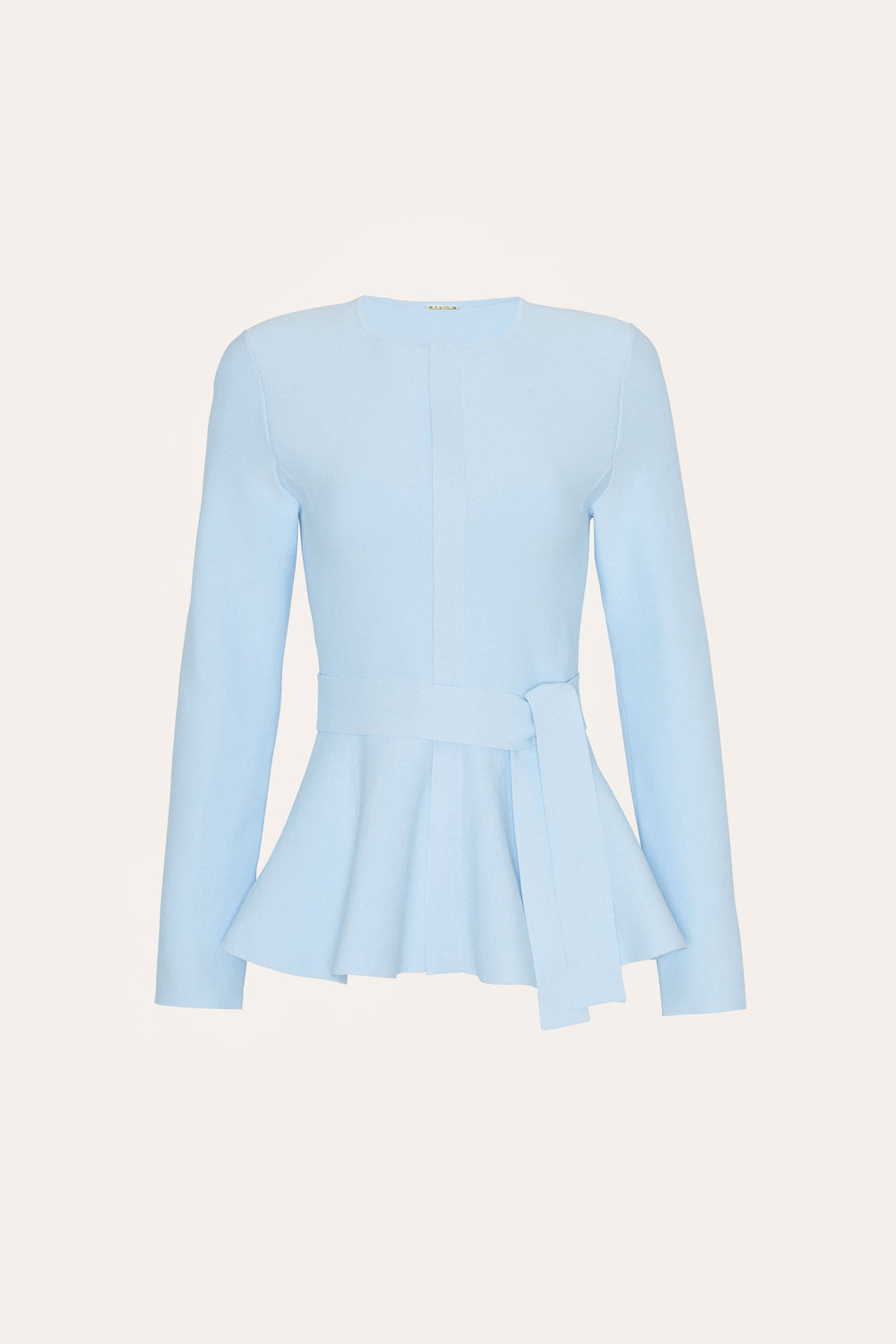 Blair Milano Sculpt Peplum Top | Elie Tahari ICE BLUE