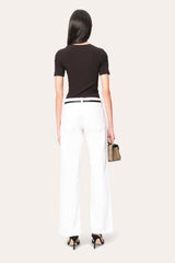 Classic Rib Tee | Elie Tahari BLACK