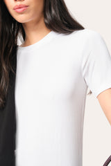 Classic Rib Tee | Elie Tahari WHITE