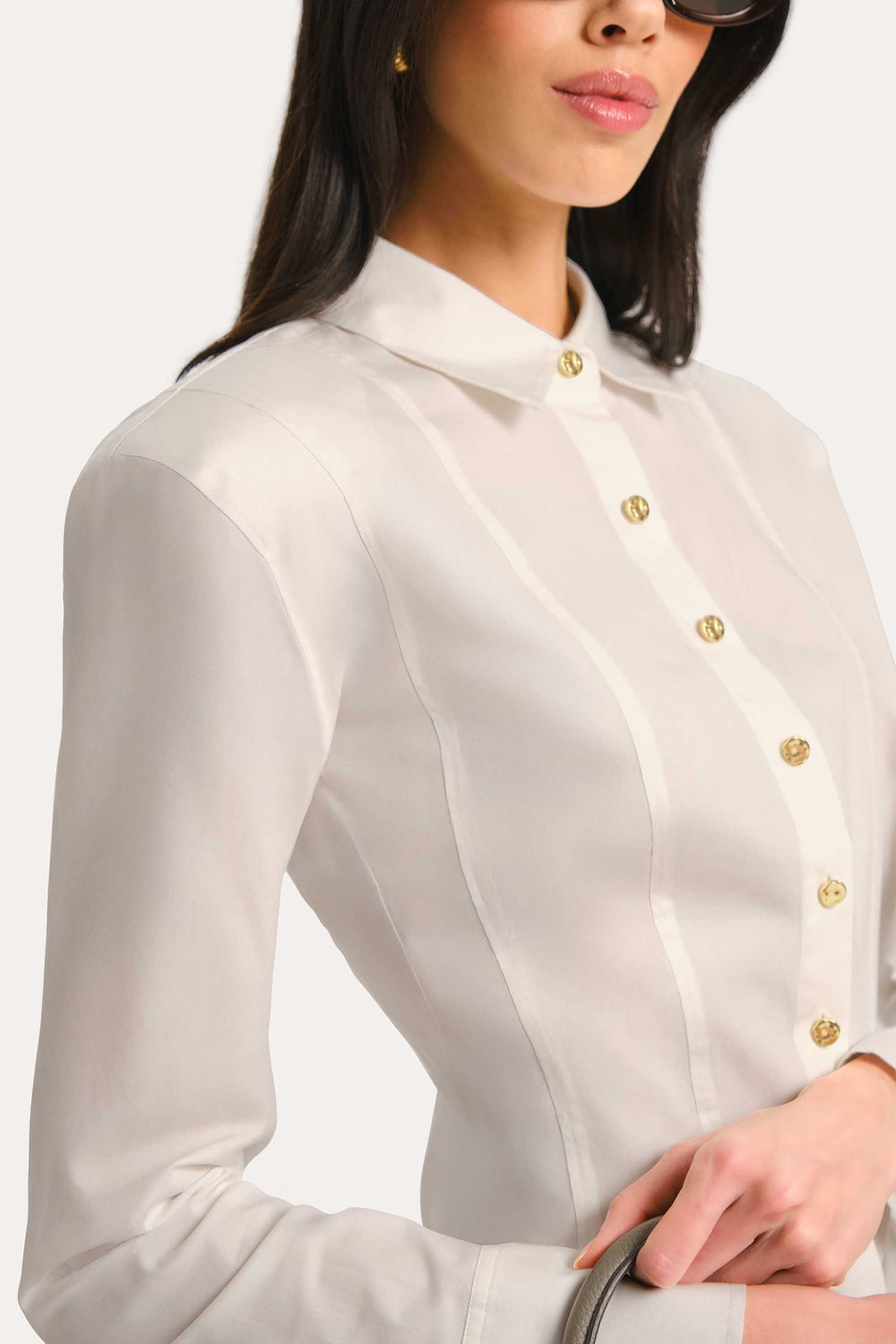Marissa Button Down Shirt | Elie Tahari WHITE