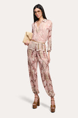 Annie Silk Blouse | Elie Tahari ARABESQUE PRINT