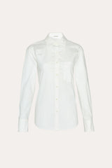 Mari Cotton Poplin Button Down | Elie Tahari WHITE