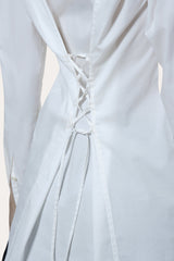 Mari Cotton Poplin Button Down | Elie Tahari WHITE