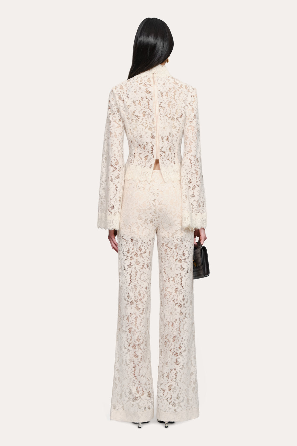 Fleur Lace Pant | Elie Tahari CAMELLIA VEIL