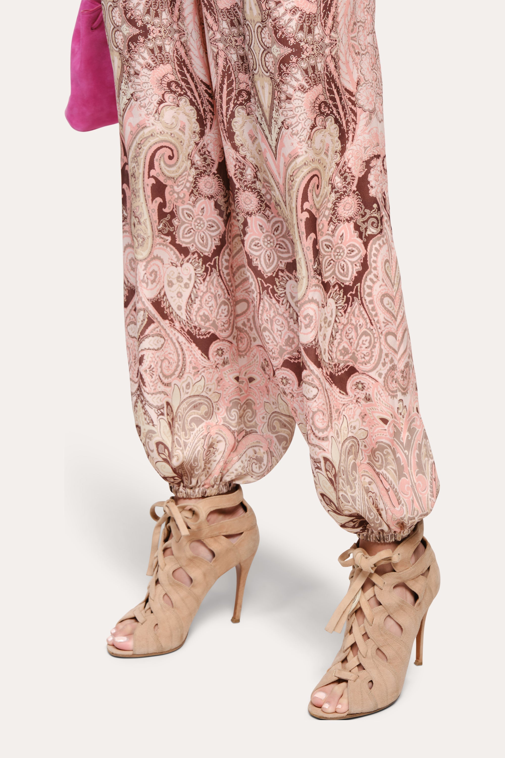 Annie Silk Palazzo Pant | Elie Tahari ARABESQUE PRINT