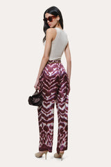 Lila Ikat Silk Pant | Elie Tahari IKAT