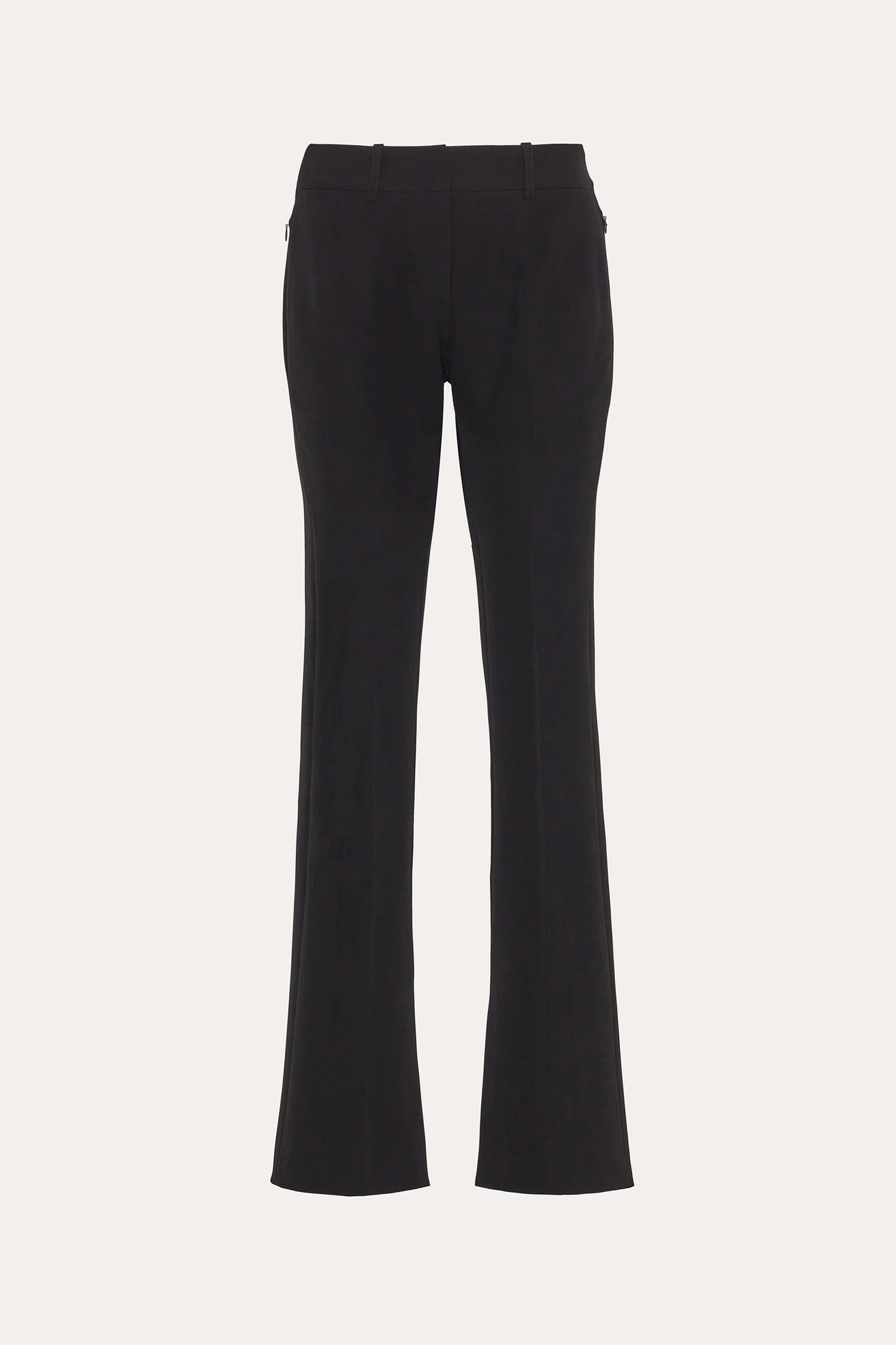 Shannon Japanese Crepe Fit-and-Flare Pant | Elie Tahari BLACK