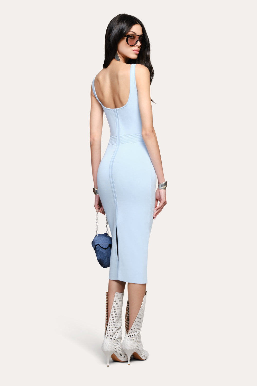 Mila Milano Sculpt Dress | Elie Tahari ICE BLUE
