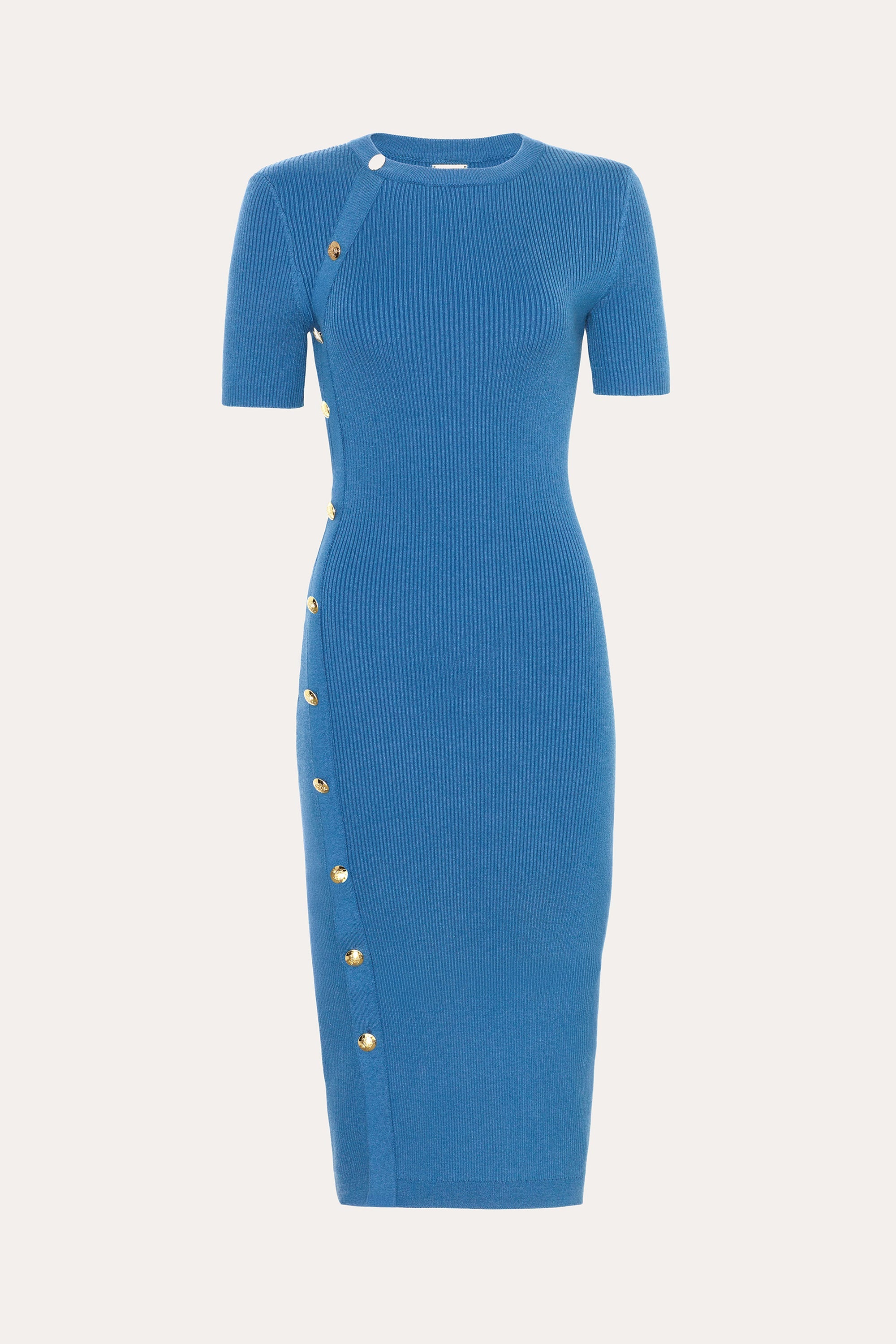 Bella Ribbed Dress | Elie Tahari CAPRI