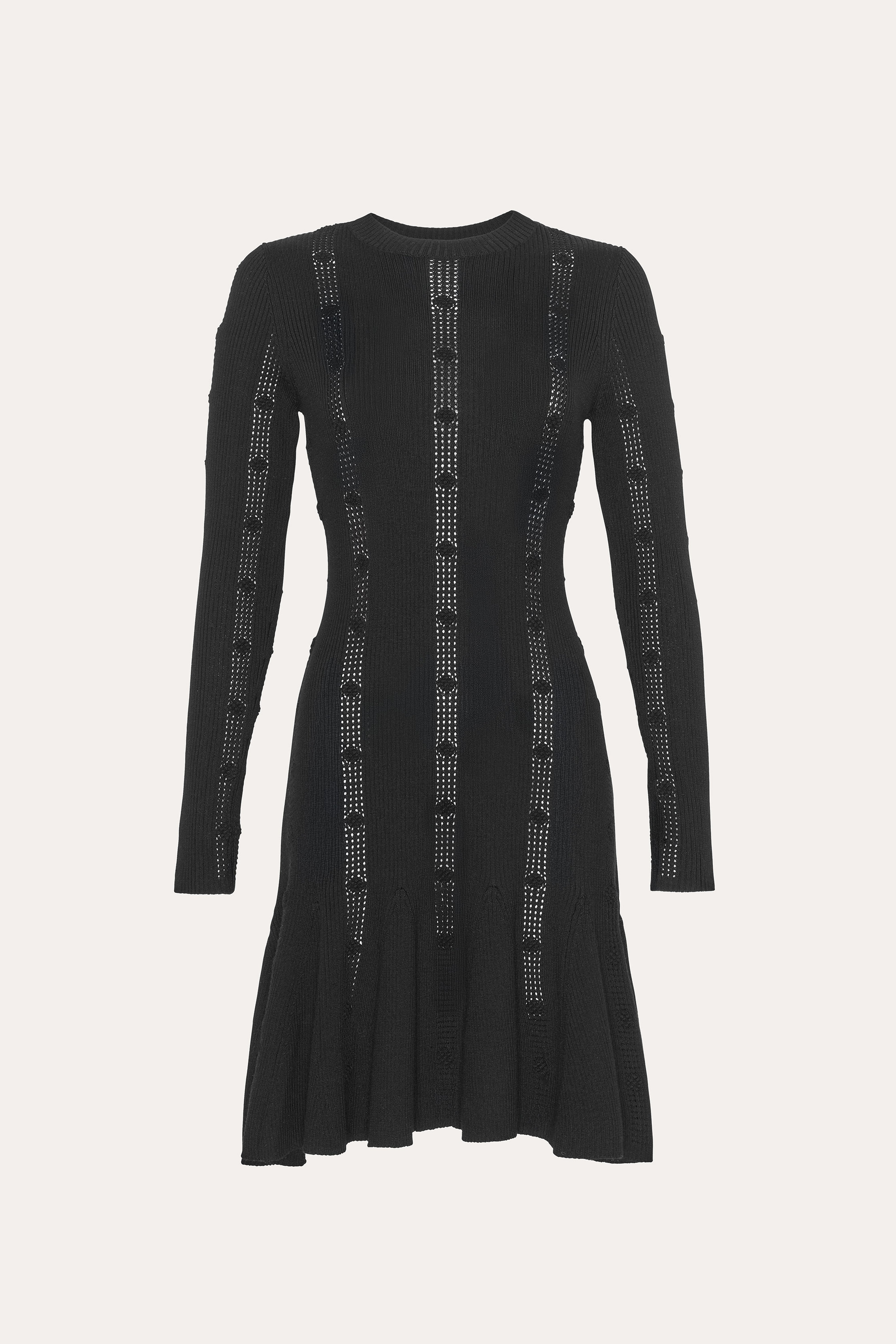 Silk Knitted Dress | Elie Tahari BLACK