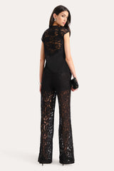 Elara Lace Top | Elie Tahari BLACK