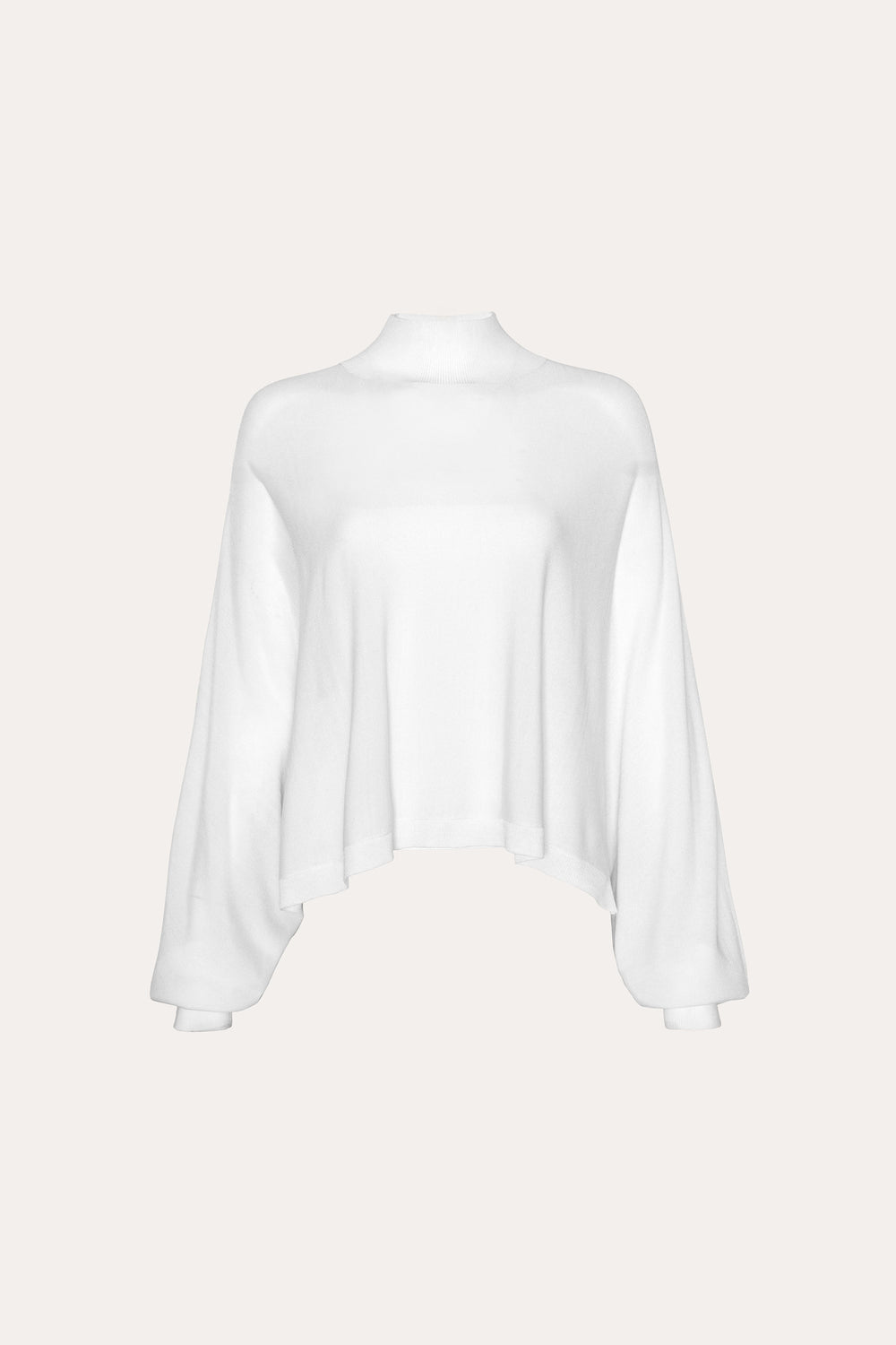 Overlay Two Piece Tube Top Sweater | Elie Tahari WHITE