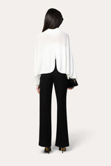 Overlay Two Piece Tube Top Sweater | Elie Tahari WHITE