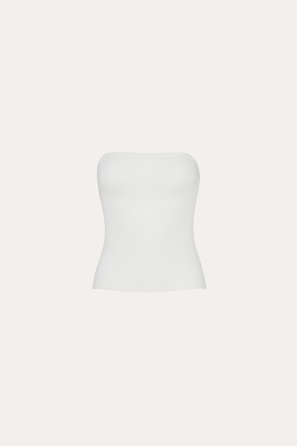 Overlay Two Piece Tube Top Sweater | Elie Tahari WHITE