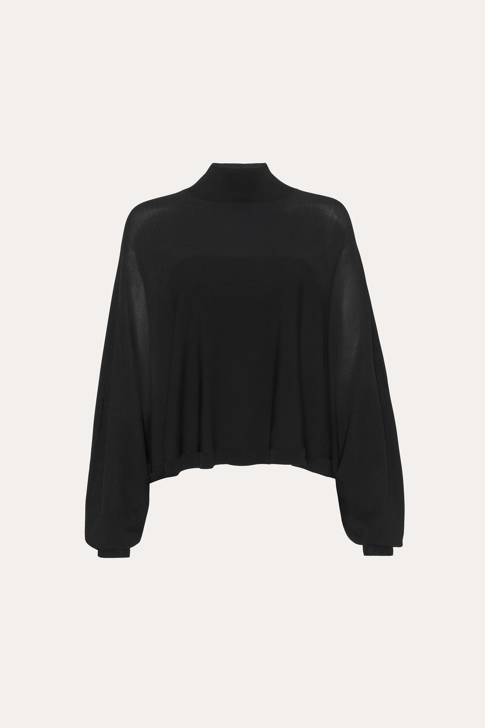 Overlay Two Piece Tube Top Sweater | Elie Tahari BLACK