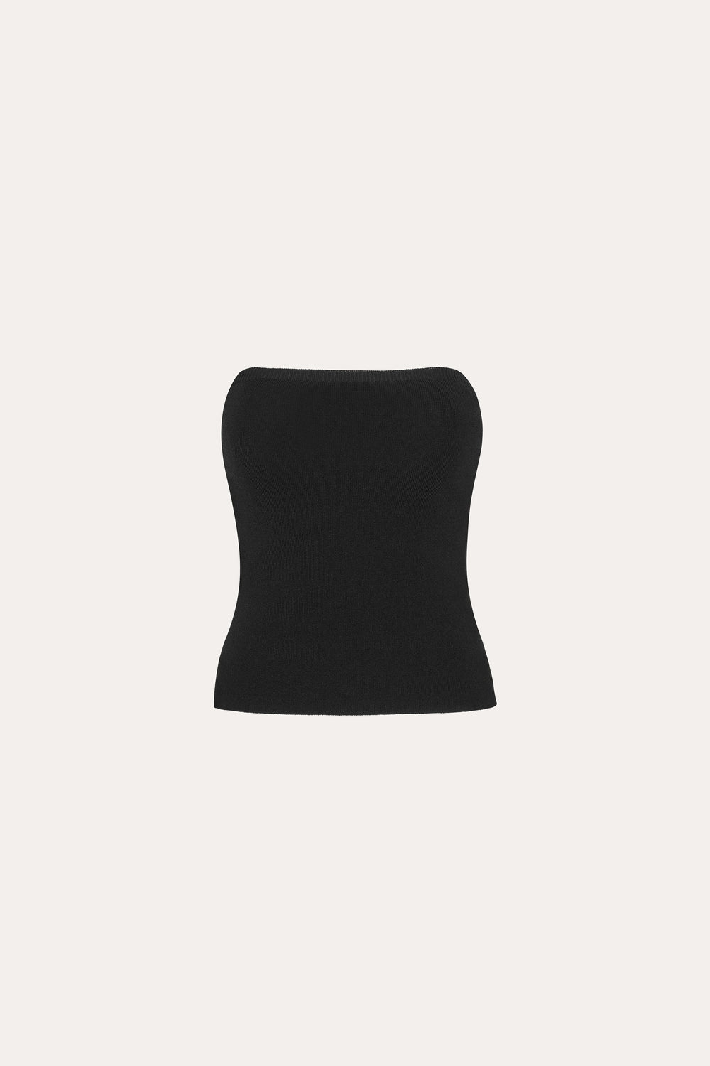 Overlay Two Piece Tube Top Sweater | Elie Tahari BLACK