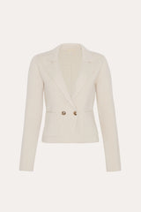 Lily Knit Jacket | Elie Tahari FRENCH VANILLA