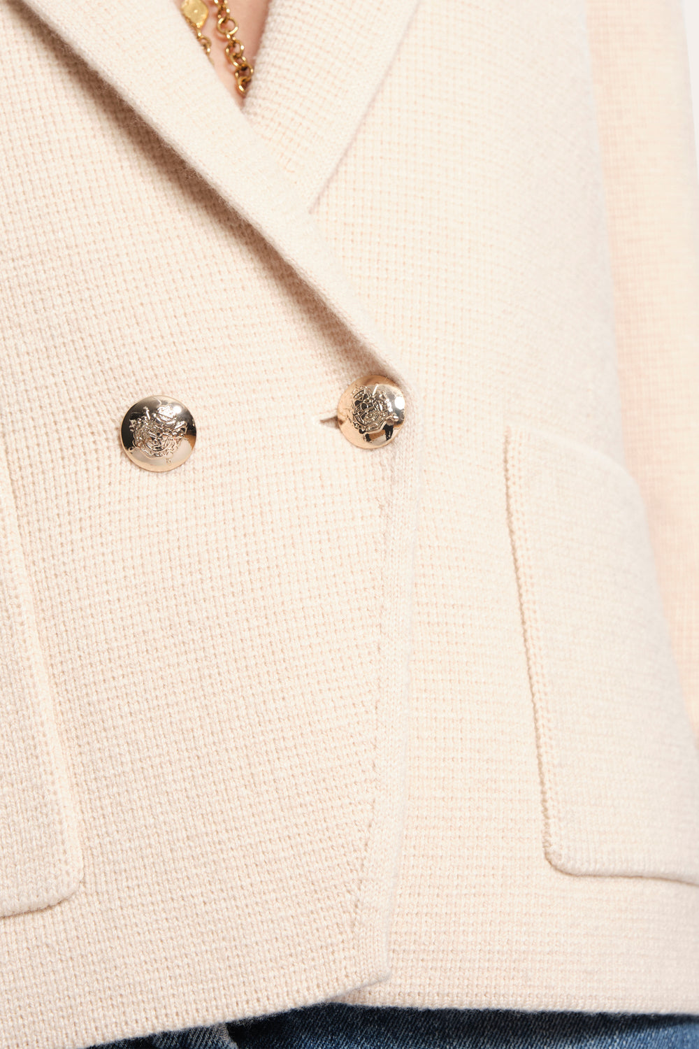 Lily Knit Jacket | Elie Tahari FRENCH VANILLA