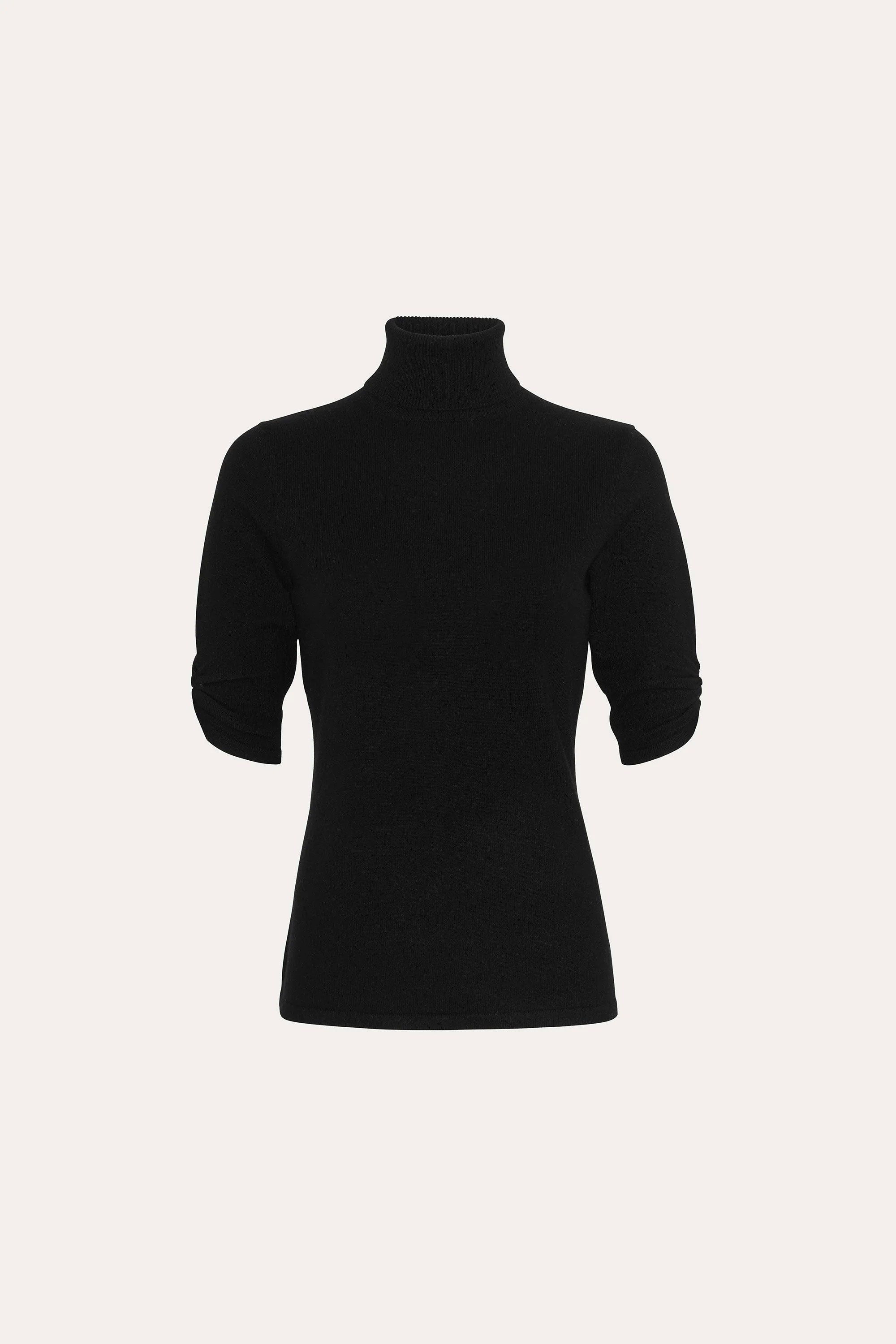 Cash-Wool Sweater | Elie Tahari BLACK