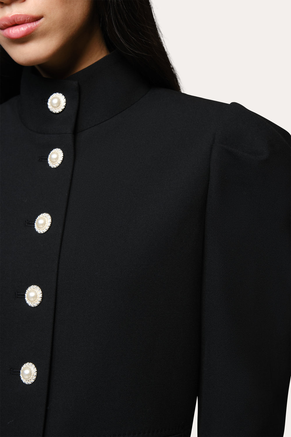 Twill Jacket | Elie Tahari BLACK