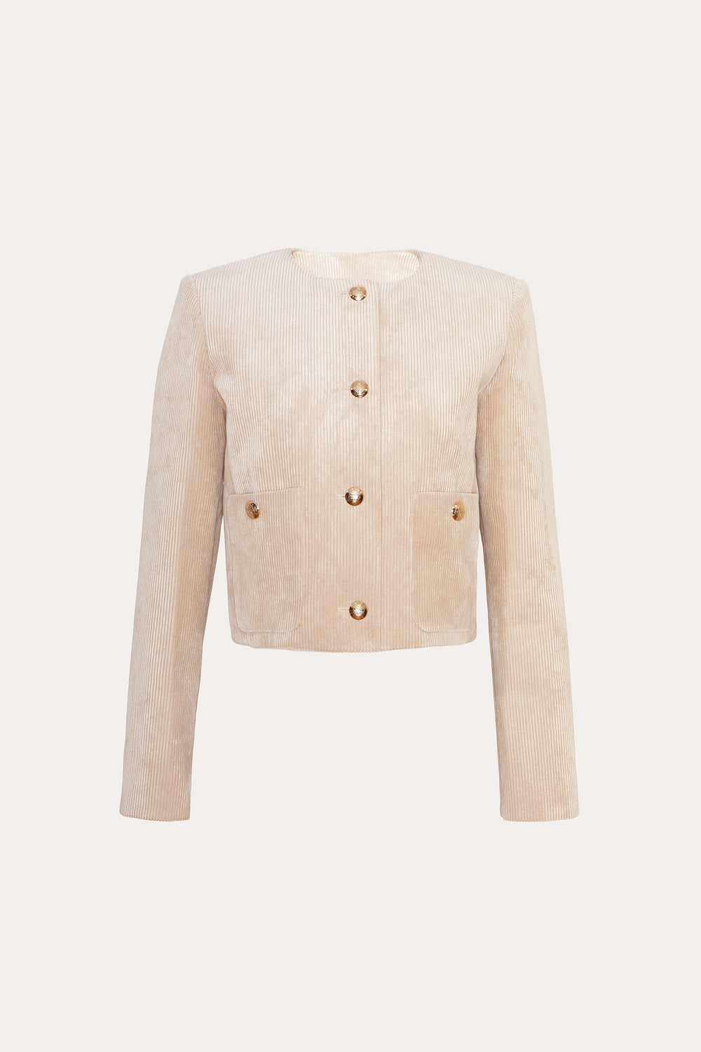 Cropped Corduroy Jacket | Elie Tahari PALOMINO