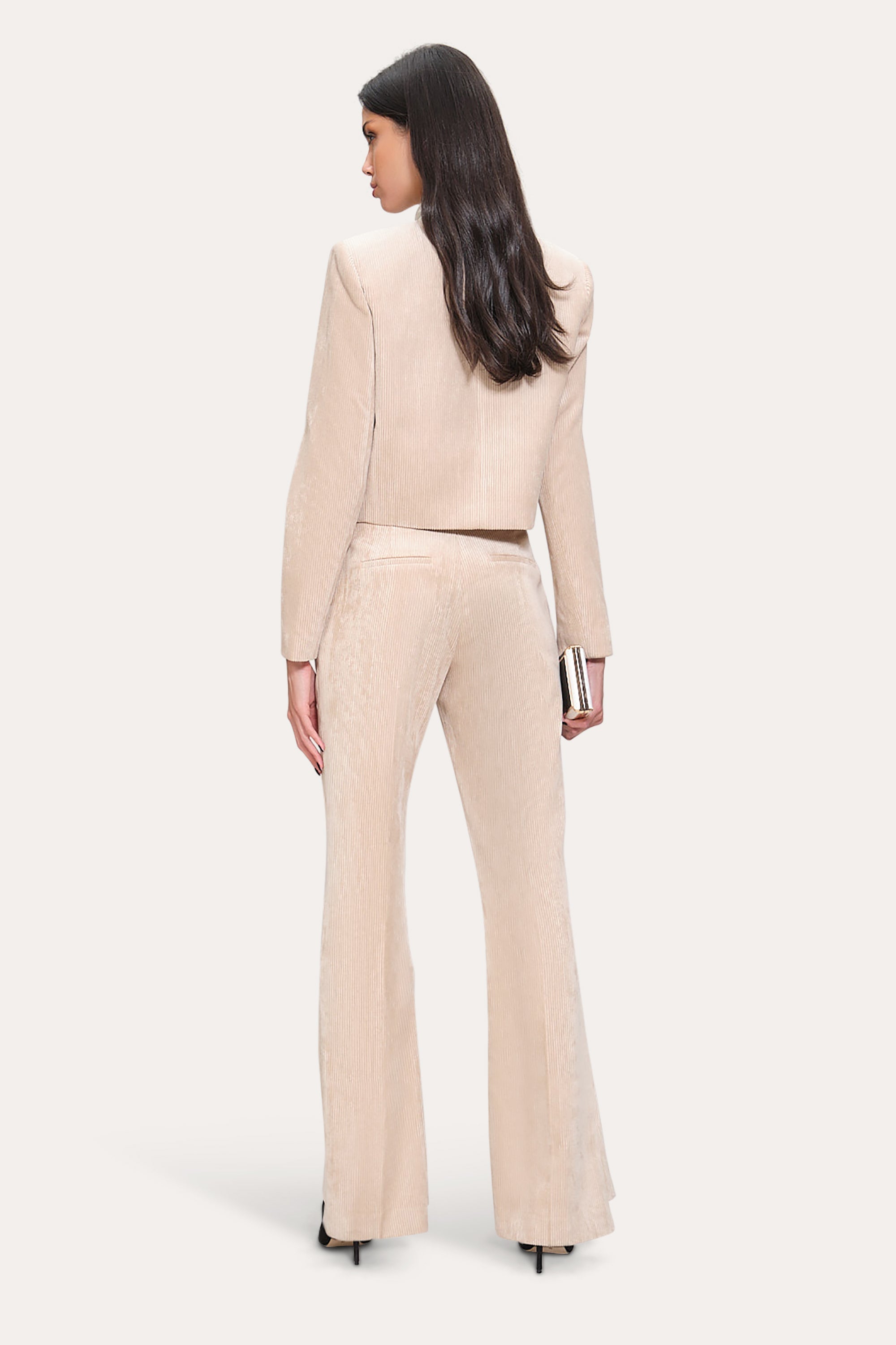 Cropped Corduroy Jacket | Elie Tahari PALOMINO