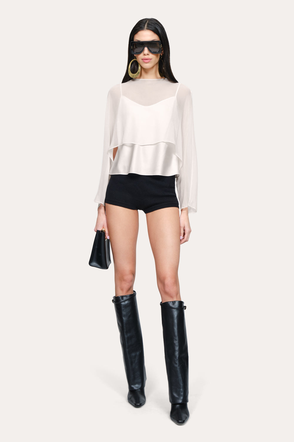 Colette Knit Shorts | Elie Tahari BLACK