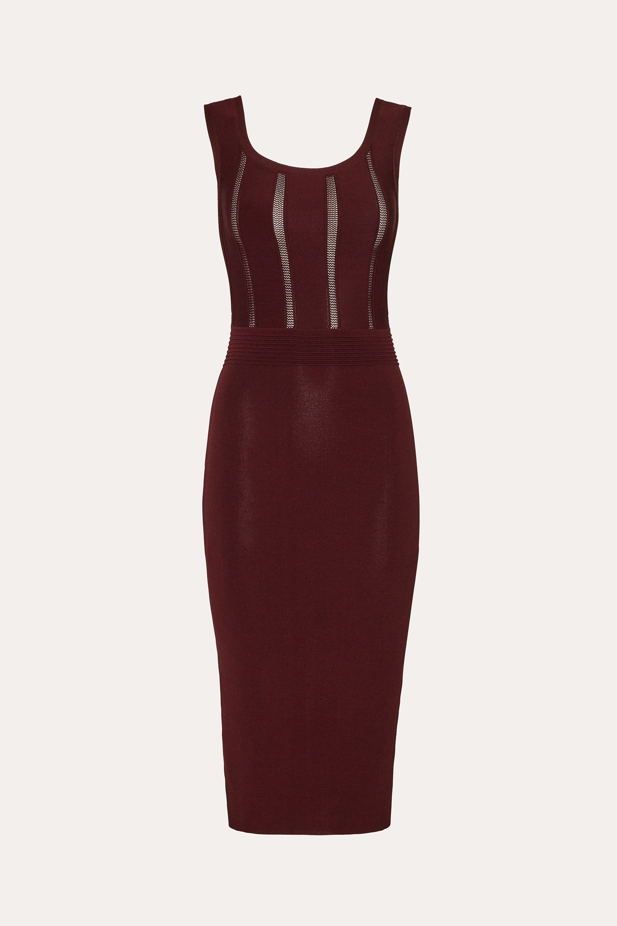 Sylvie Milano Pointelle Midi Dress | Elie Tahari SIENNA