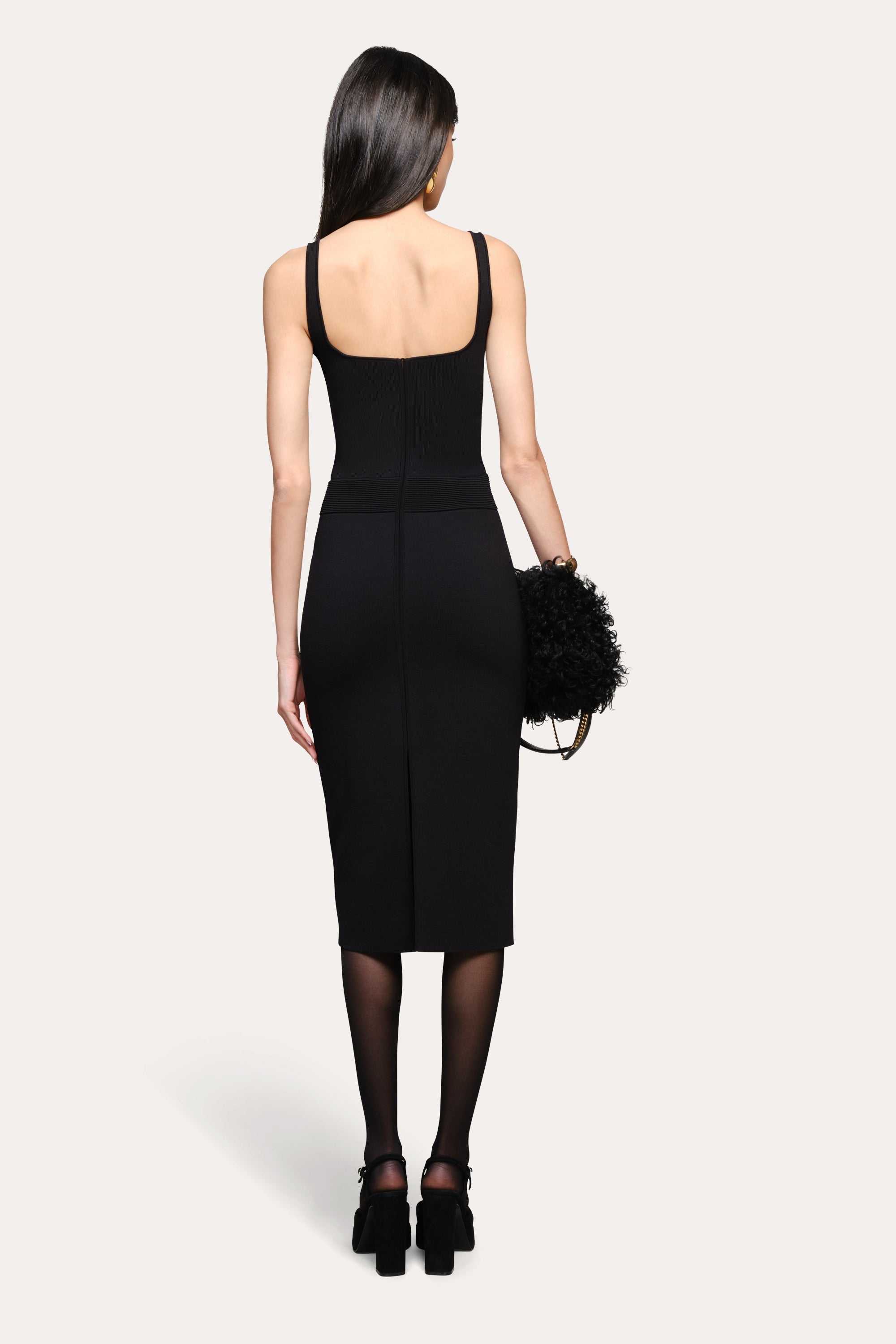 Mila Milano Sculpt Dress | Elie Tahari BLACK
