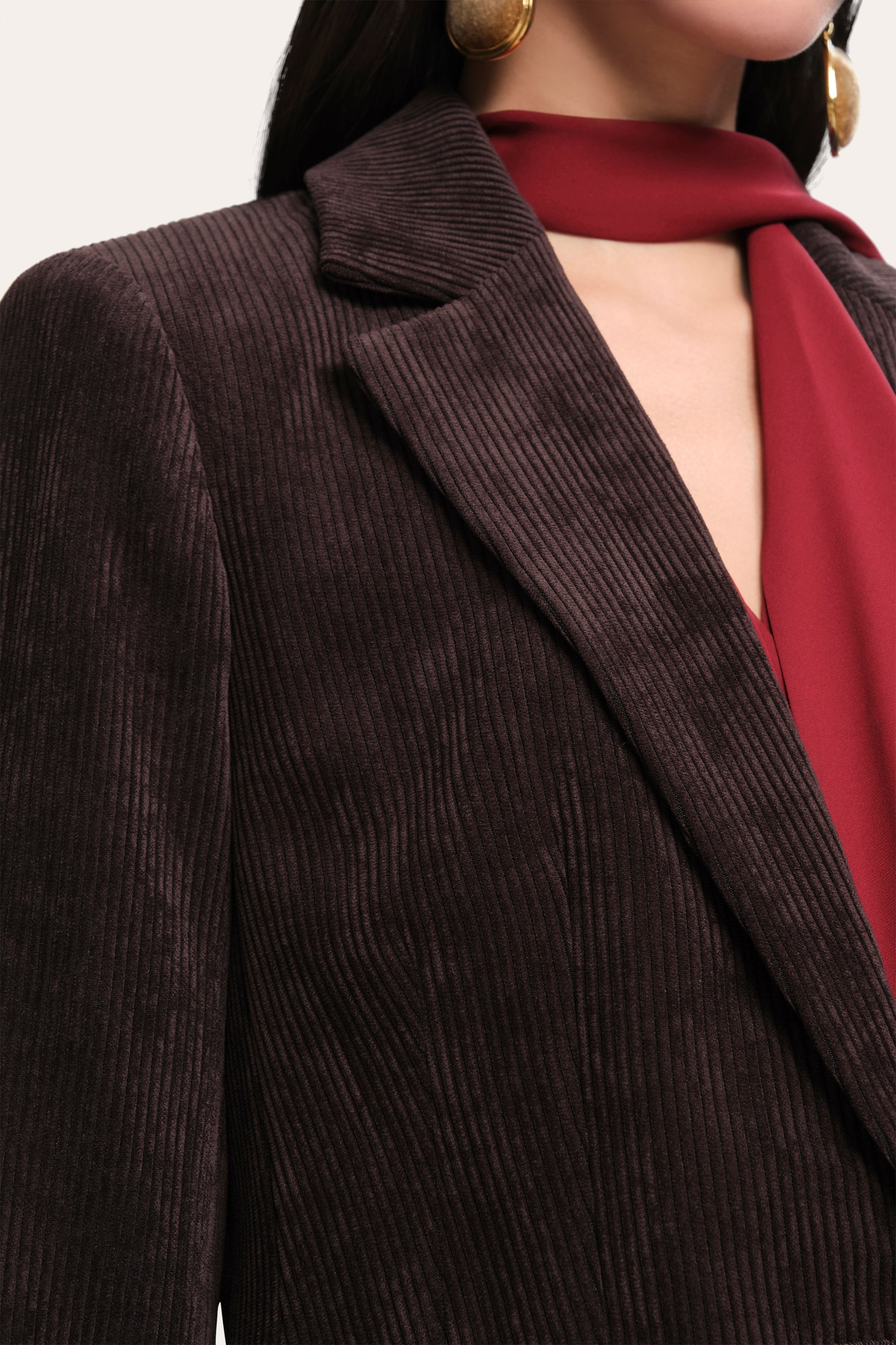 Gloria Corduroy Blazer | Elie Tahari WOOD