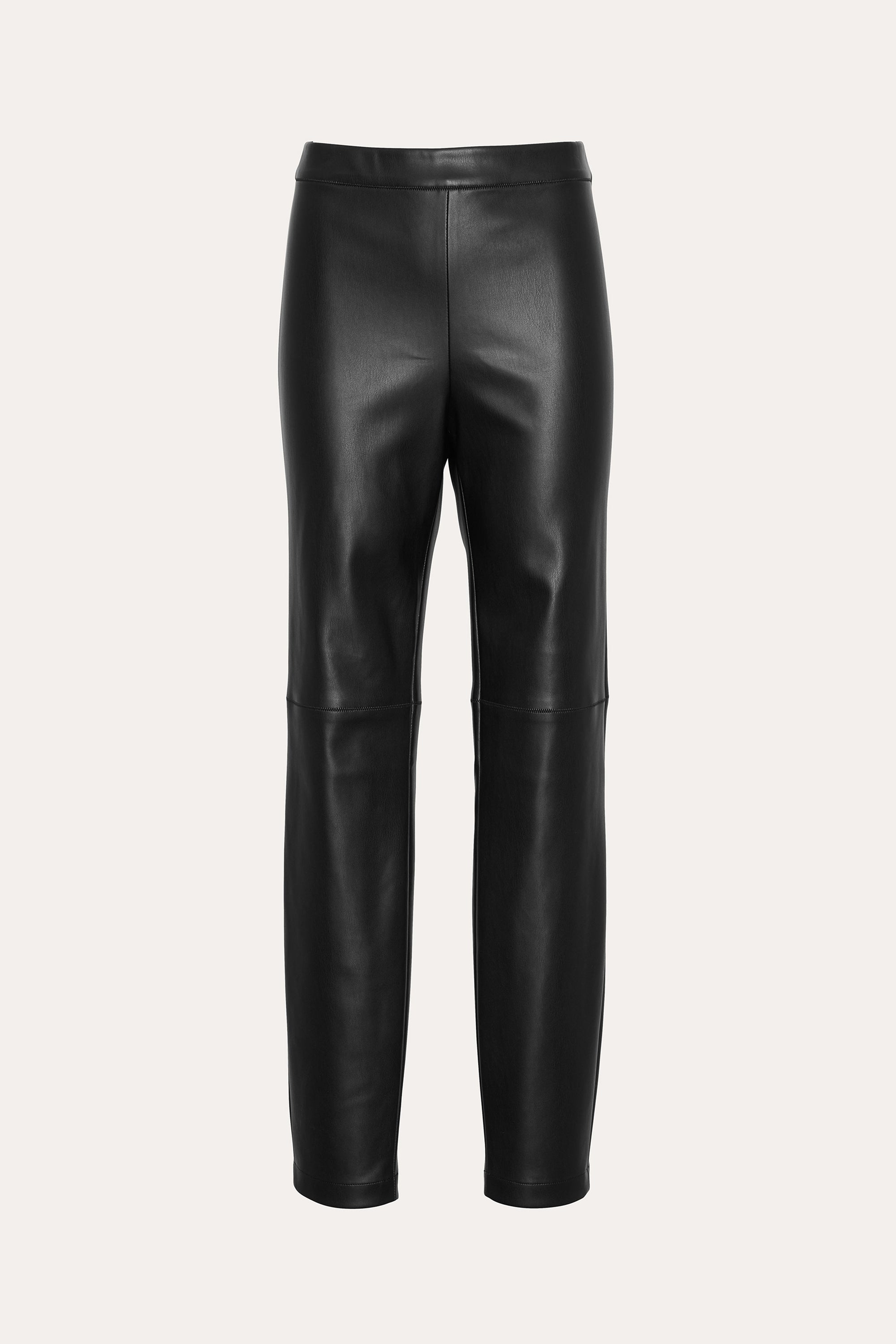 Vegan Leather Legging | Elie Tahari BLACK