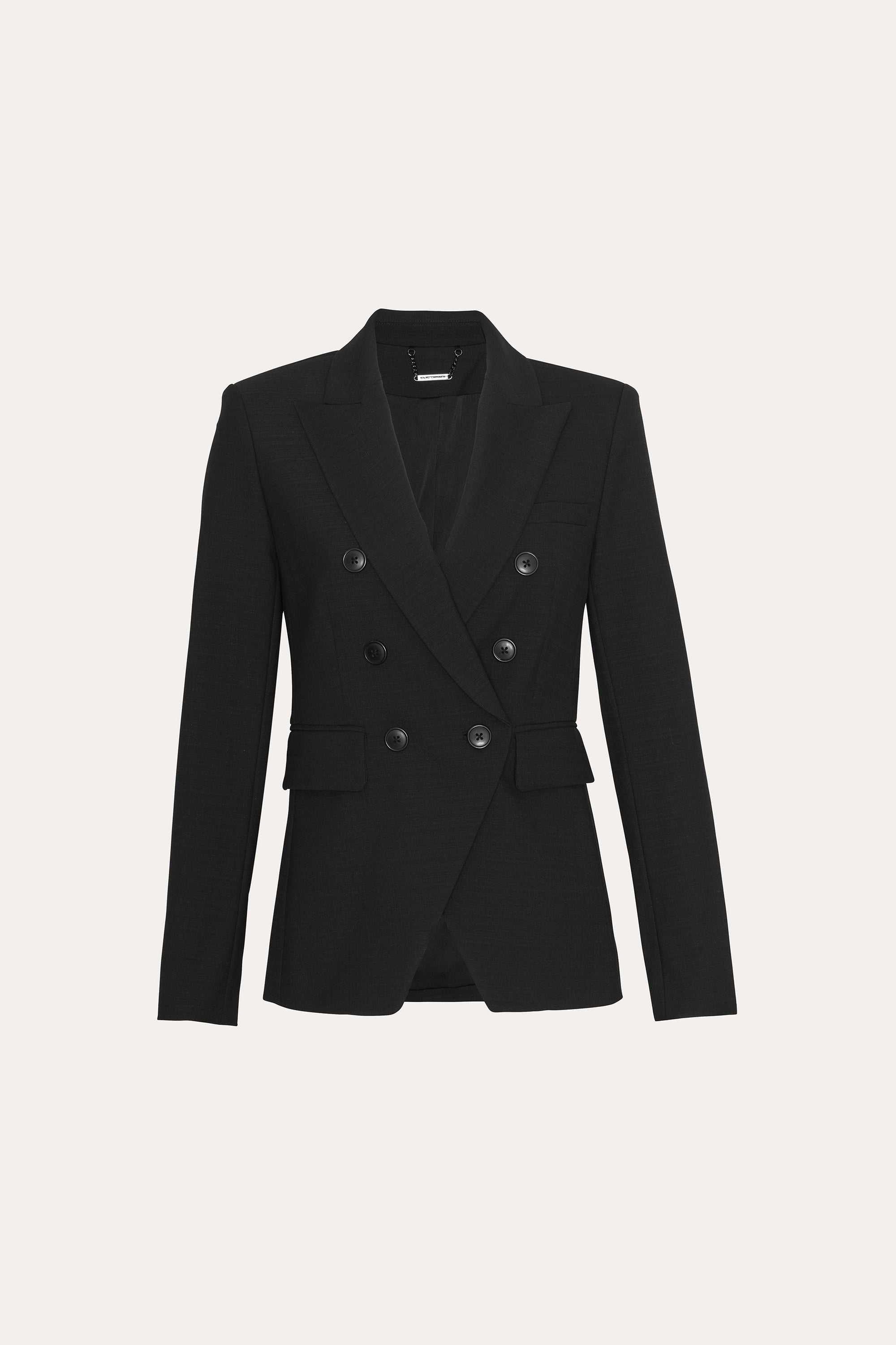 Double Breasted Blazer | Elie Tahari BLACK