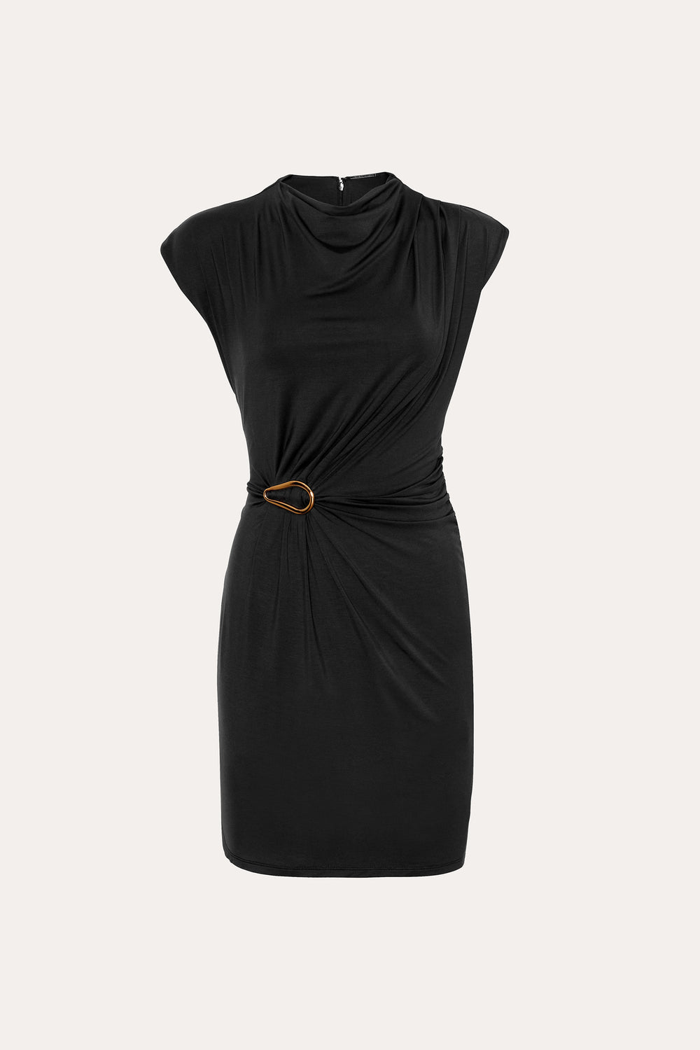 Jocelyn Draped Dress | Elie Tahari BLACK