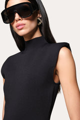 Milano Sculpt Mini Dress | Elie Tahari BLACK