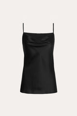 Silk Draped Camisole | Elie Tahari BLACK