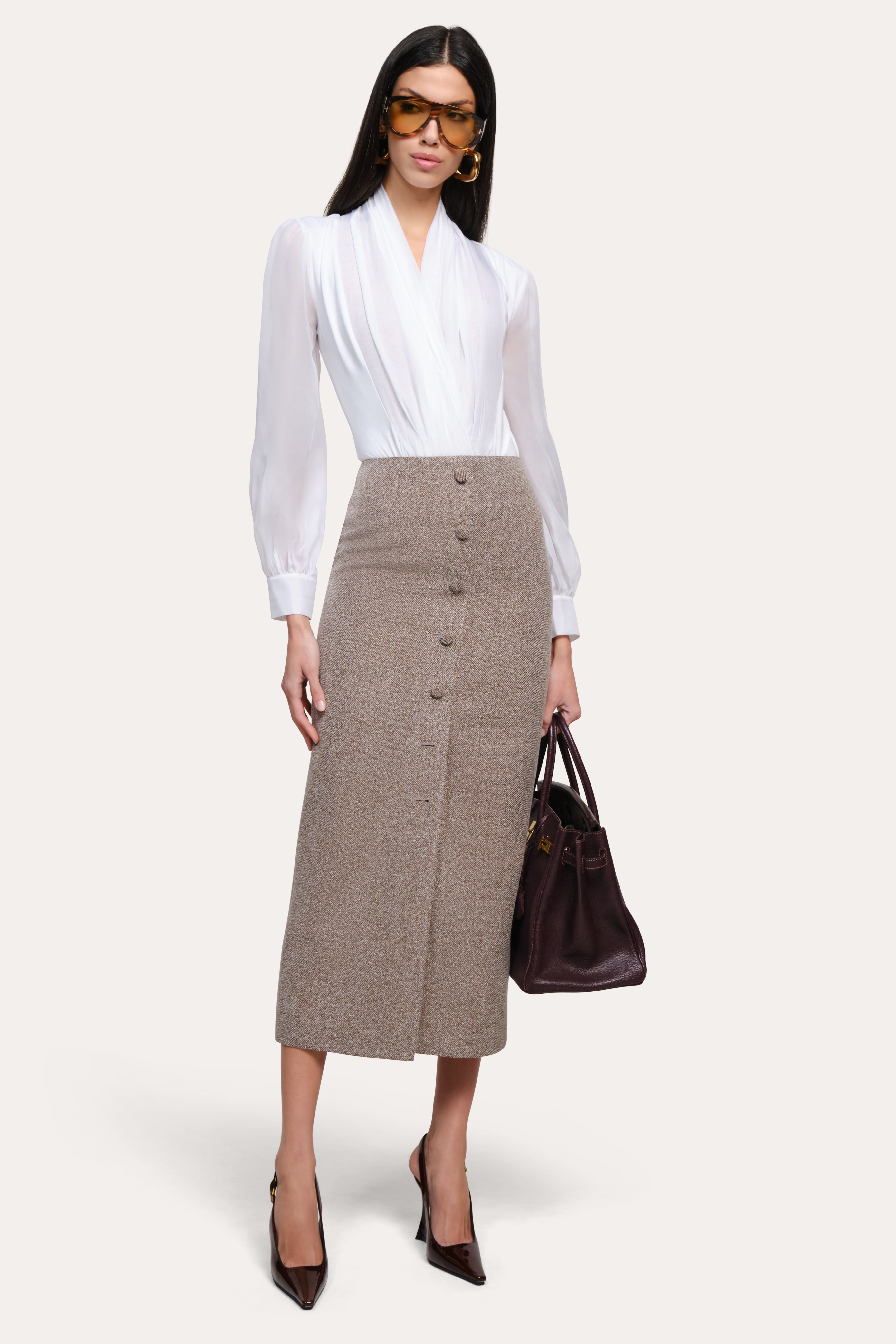 Vivian Bodysuit | Elie Tahari WHITE